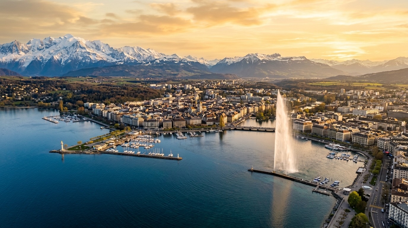 46°12′N  6°09′E — Genève